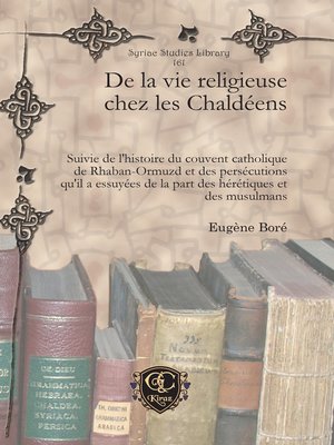 cover image of De la vie religieuse chez les Chaldéens